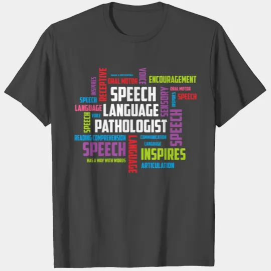 Speech Language Pathologist Gift Slp Speech Therap T Shirts