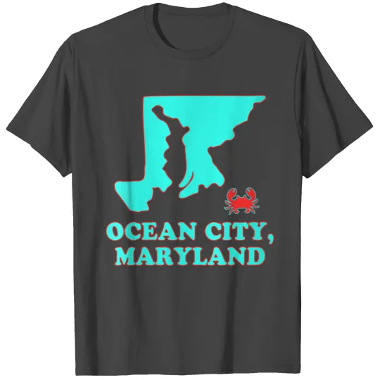 Ocean City Maryland Tourism - Maryland Tourist Gif T Shirts