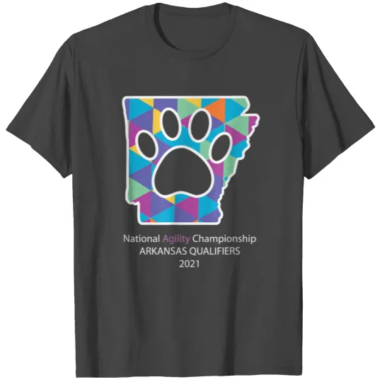 2021 National Agility Championship Ark Qs Optional T Shirts