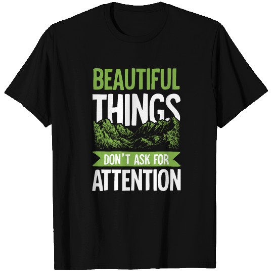 Mountains nature wilderness T Shirts