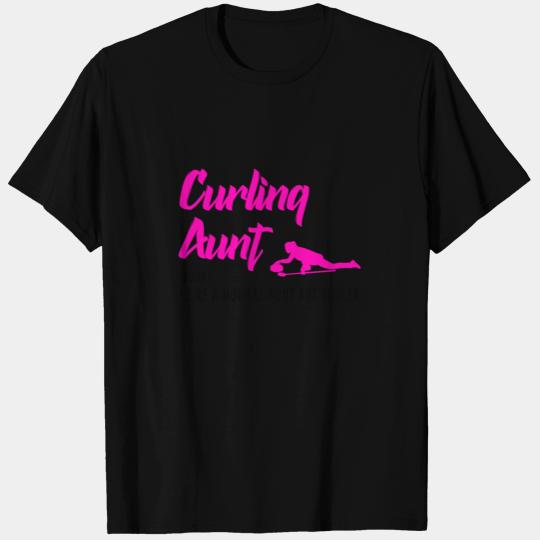 curling aunt T Shirts