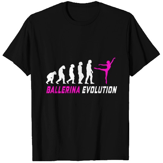 Ballerina Evolution Design T Shirts