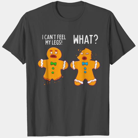 Gingerbread Men Christmas Funny Cookie Baking Gift T Shirts