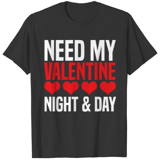 valentine night & day T-shirt