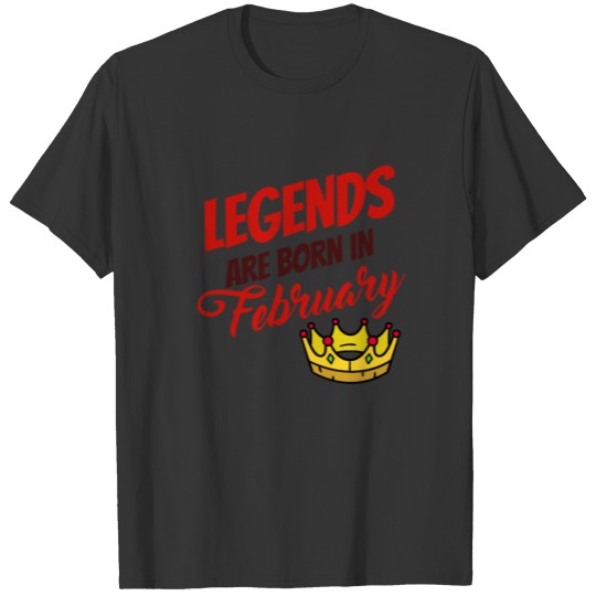 Legends February T-shirt