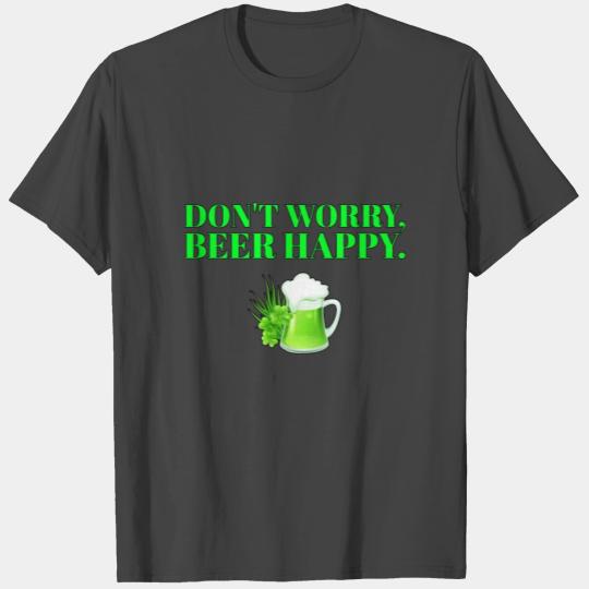 Irish Ireland St. Patrick's Day Luck Green Beer T Shirts