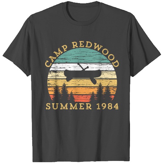 Retro Vintage Camp Redwood 1984 T Shirts