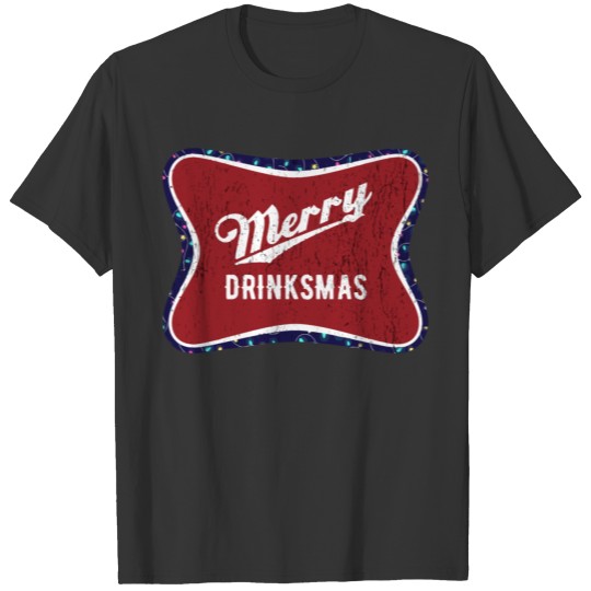 Women'S Holiday Tops Vintage Beer Christmas Gift F T Shirts