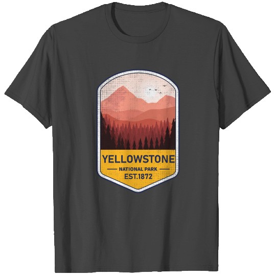 YStone National Park Wyoming Forest Nature T Shirts
