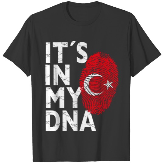 Its In My Dna Turkey Gift Pride National T-shirt