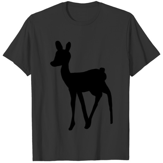 Young deer bambi vector T Shirts