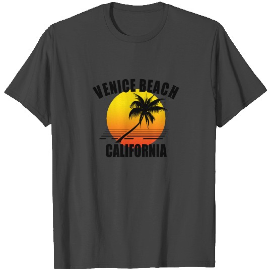 Venice Beach California sunset T Shirts