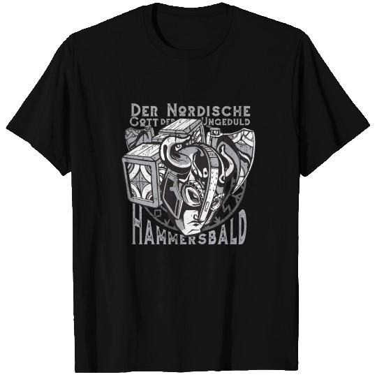 Viking Saying Hammersbald Valhalla Gift T Shirts