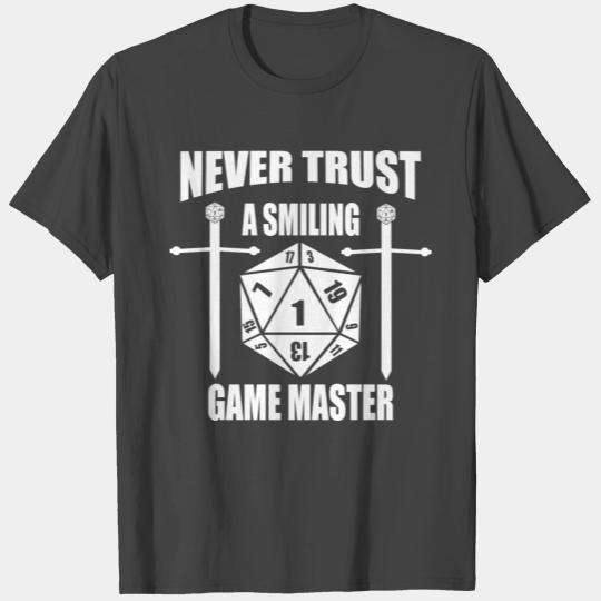 Game master board game nerd geek gift T Shirts