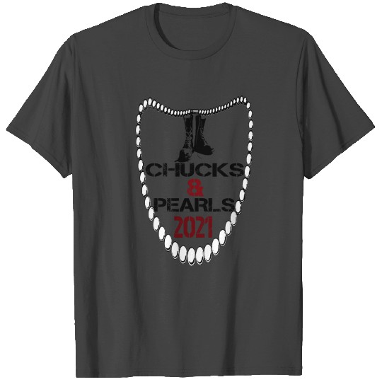 Chucks & Pearls 2021-Gifts T Shirts