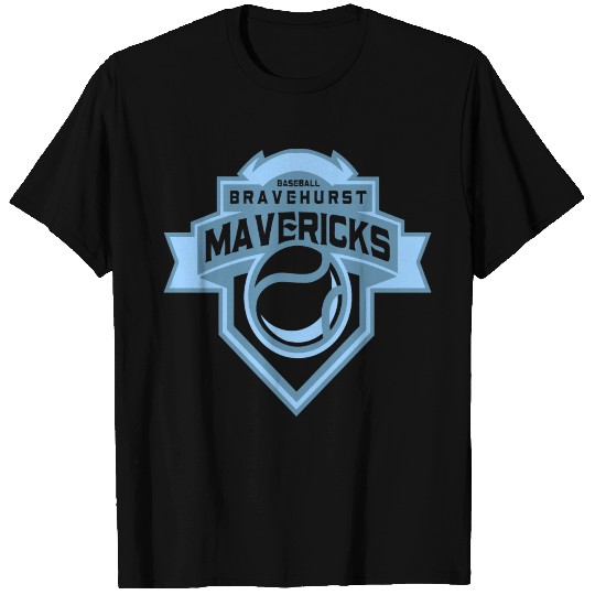 BASEBALL BRAVEHURST MAVERICKS T Shirts