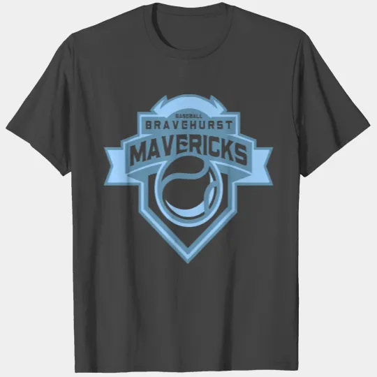 BASEBALL BRAVEHURST MAVERICKS T Shirts