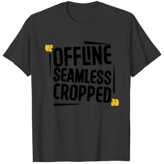 Offline Seamless Cropped T Shirts