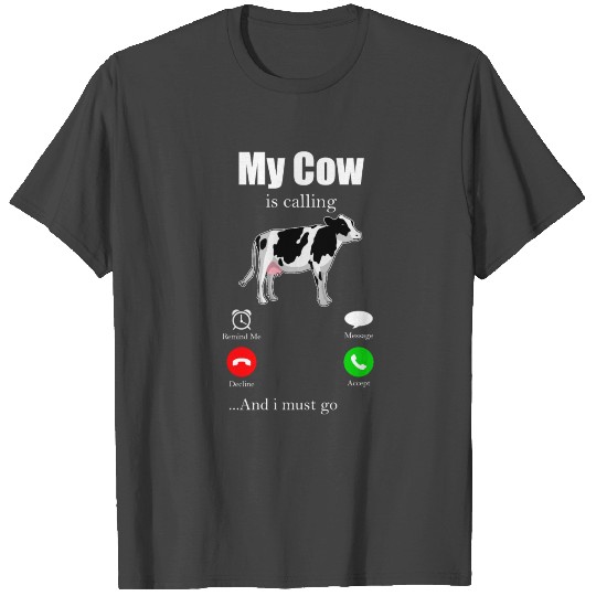 Cow Moo Beef Milk Farmer Farm Animal Pasture T Shirts