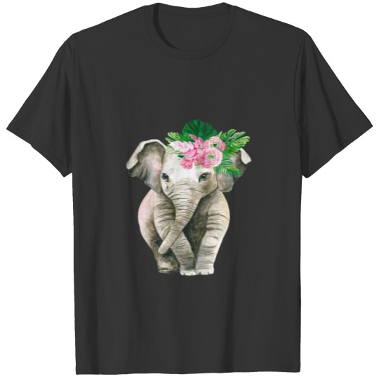 Elephant Baby Mother Gift Idea Safari T-shirt