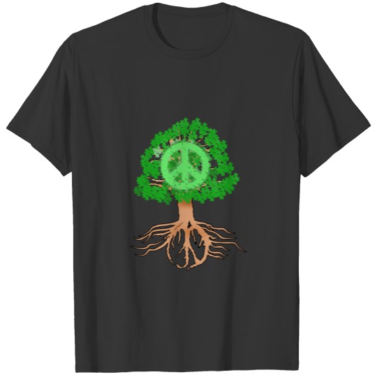 Environment Climate Peace Tree Earth Day Gift T Shirts