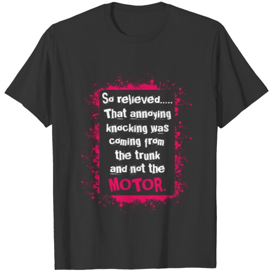 Knocking Trunk Joker or Funny Person Gift T Shirts