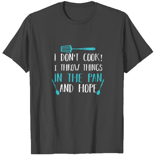 Cook Chef Cooking Kitchen Food Restaurant Culinary T Shirts