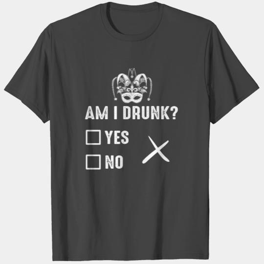 New Orleans Bachelorette Party Drunk Mardi Gras T Shirts