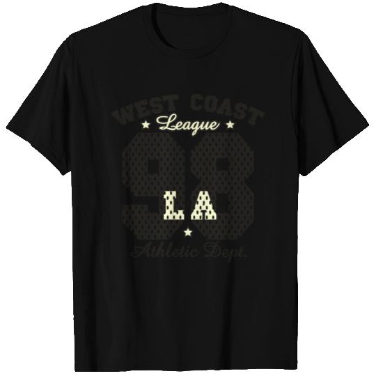 West Coast League Athletic Dept T Shirts