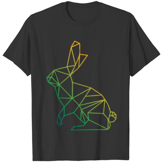 Abstract Rabbit Wild Forest T Shirts