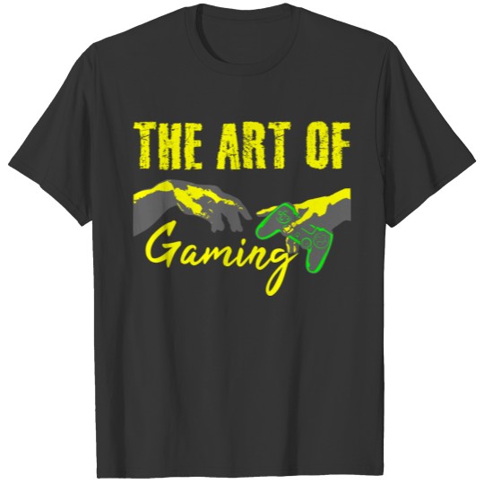 The art of gaming gambling painting T-shirt