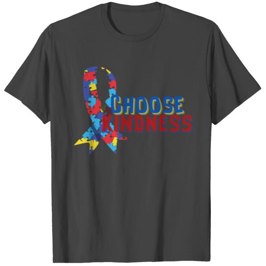 Austism Awareness Choose Kindness T Shirts