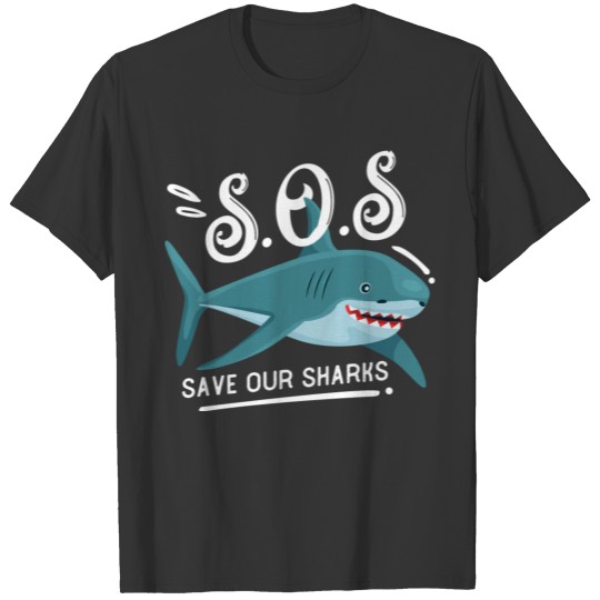 Save Sharks T-shirt