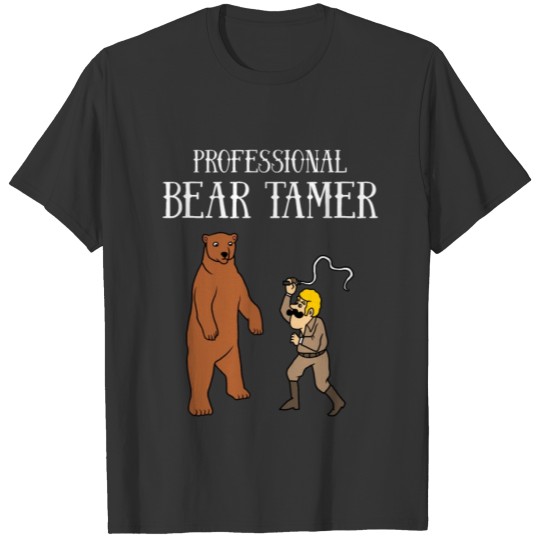 Bear Tamer Circus Carnival Birthday Party Apparel T-shirt