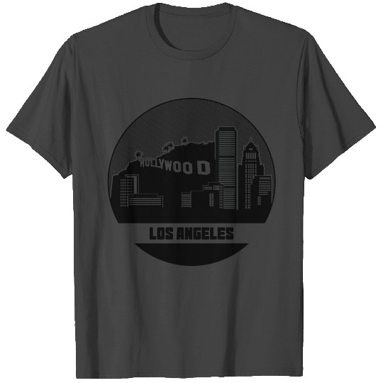 Los Angeles California Skyline T Shirts