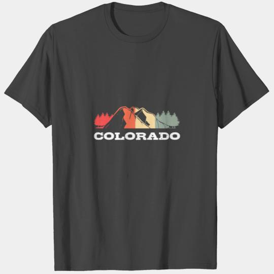 Colorado Telluride Camping Hiking Family Vacation T Shirts