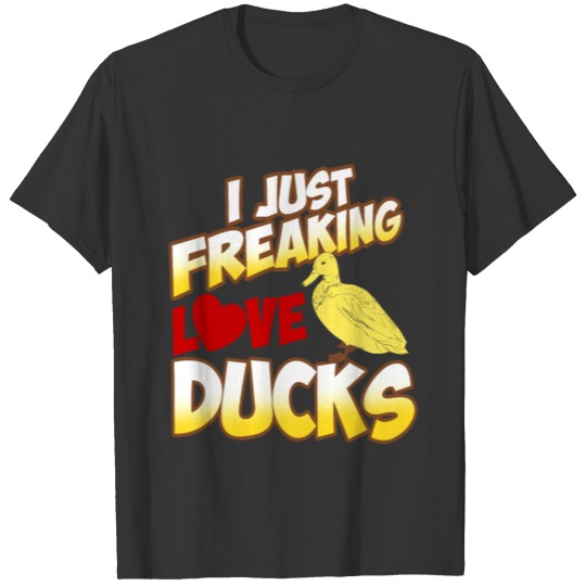 Duck Design For Duck Fans T-shirt