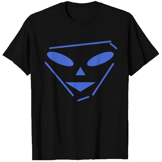 ALIEN FACE LUCA EDITION ROYAL BLUE T Shirts