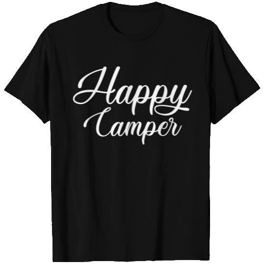 Happy camper T Shirts