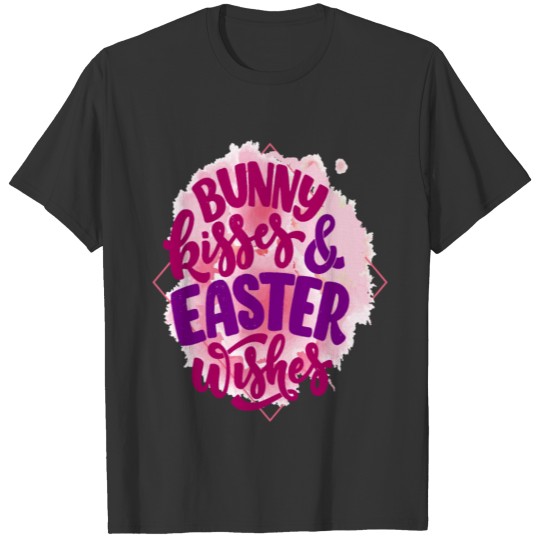 Bunny Kisses Easter Bunny Spring Happy Easter T-shirt