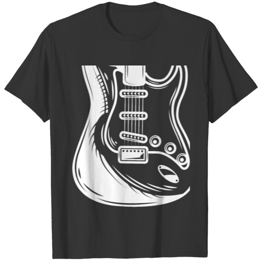 Tattoo guitar bass musician T-shirt
