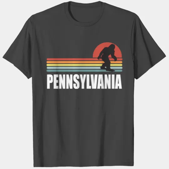 Big Foot Pennsylvania T Shirts