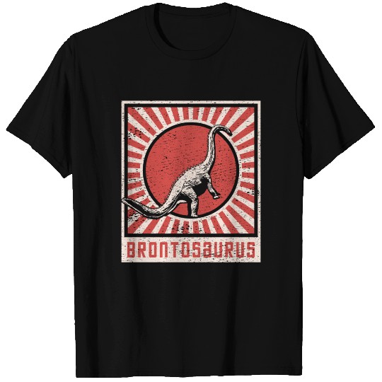 Brontosaurus Propaganda Poster T Shirts