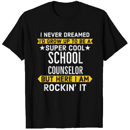 School Counselor T Shirts