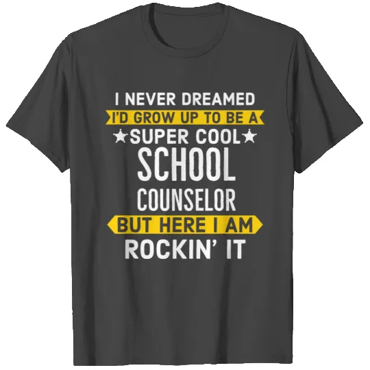 School Counselor T Shirts