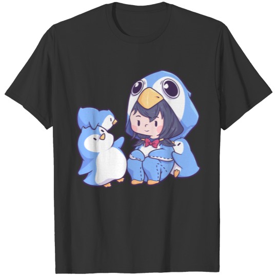 Girl Penguin costume North Pole South Pole T Shirts