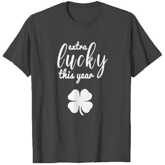 maternity st patricks day pregnancy announcement T Shirts