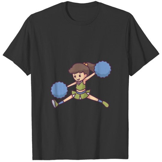 Cheerleader Jumping T-shirt