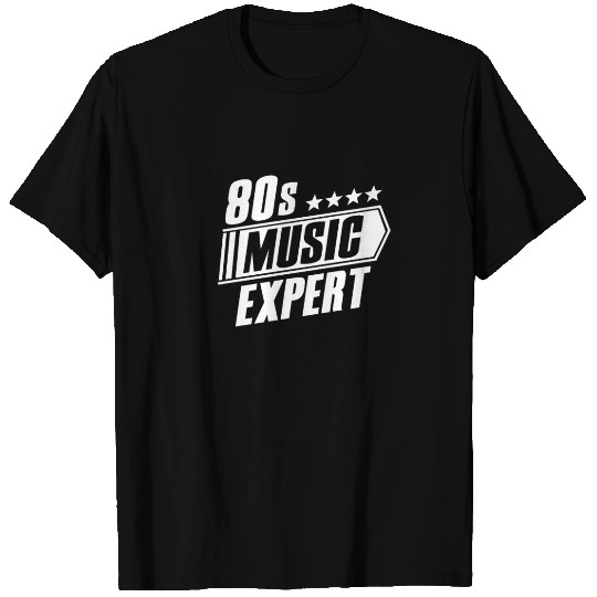 80s Music Expert Listening Lover Funny Musician T Shirts