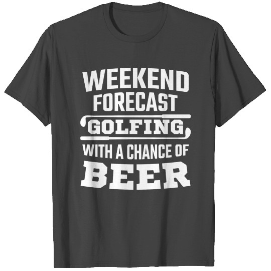 Beer Golf Gift Sport Hole T Shirts